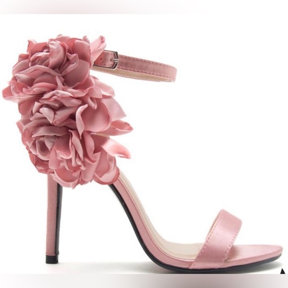 Pink Peony Heel - Picture 5 of 6